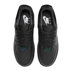 Nike Air Force 1 Low “Black/Green Swoosh”,