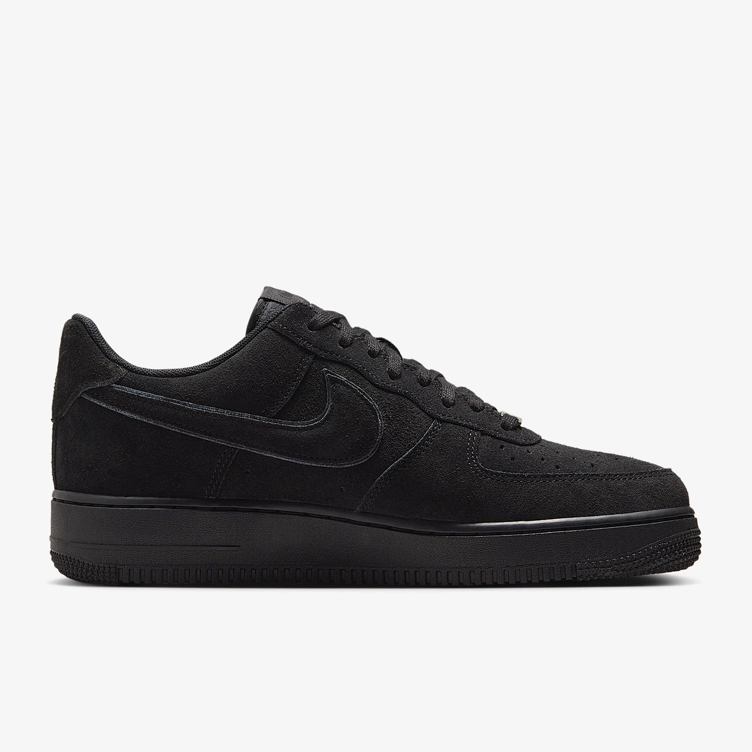 Nike Air Force 1 Low Suede/ Leather / Black