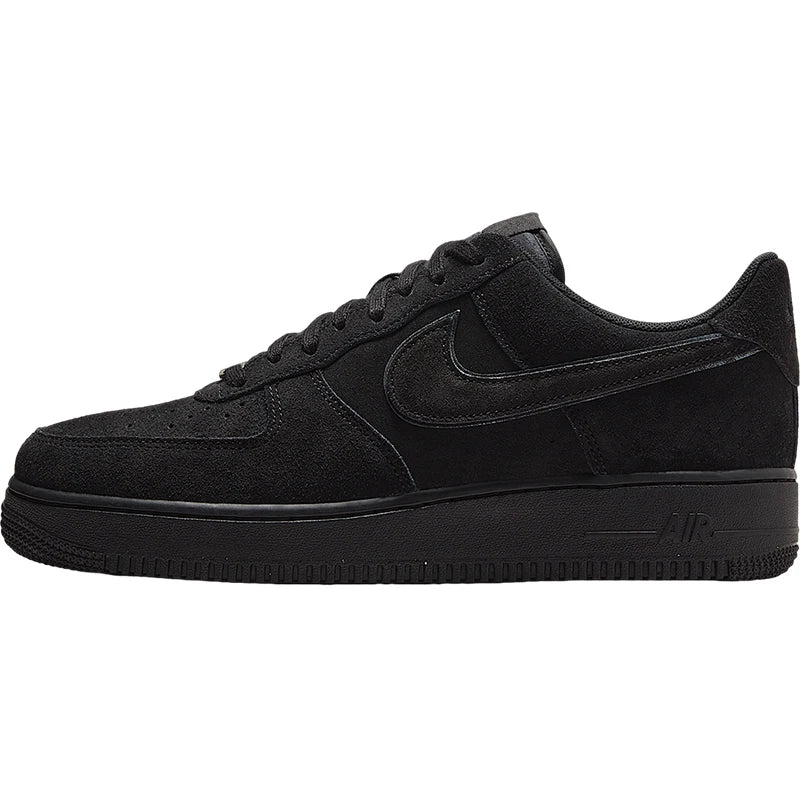 Nike Air Force 1 Low Suede/ Leather / Black