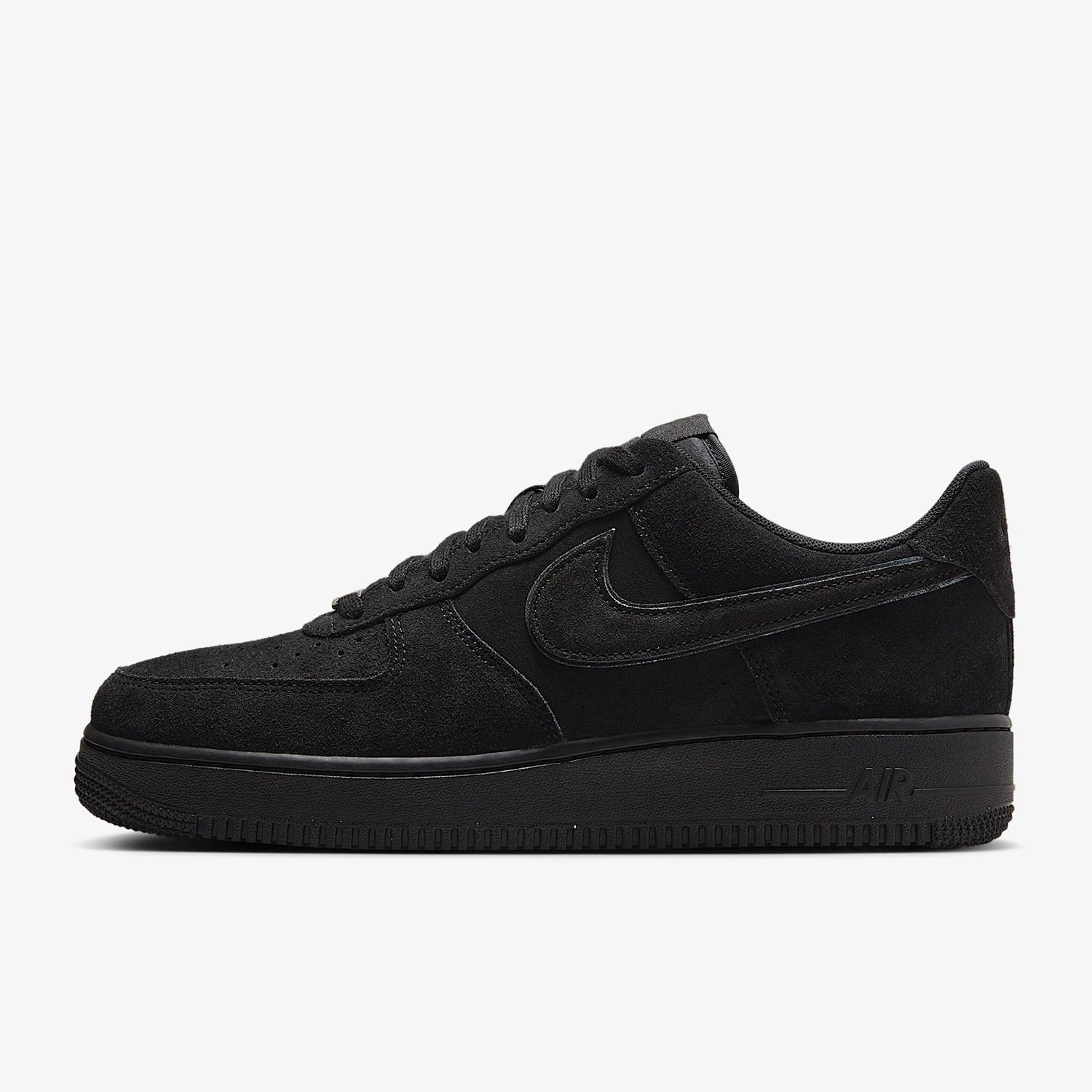 Nike Air Force 1 Low Suede/ Leather / Black