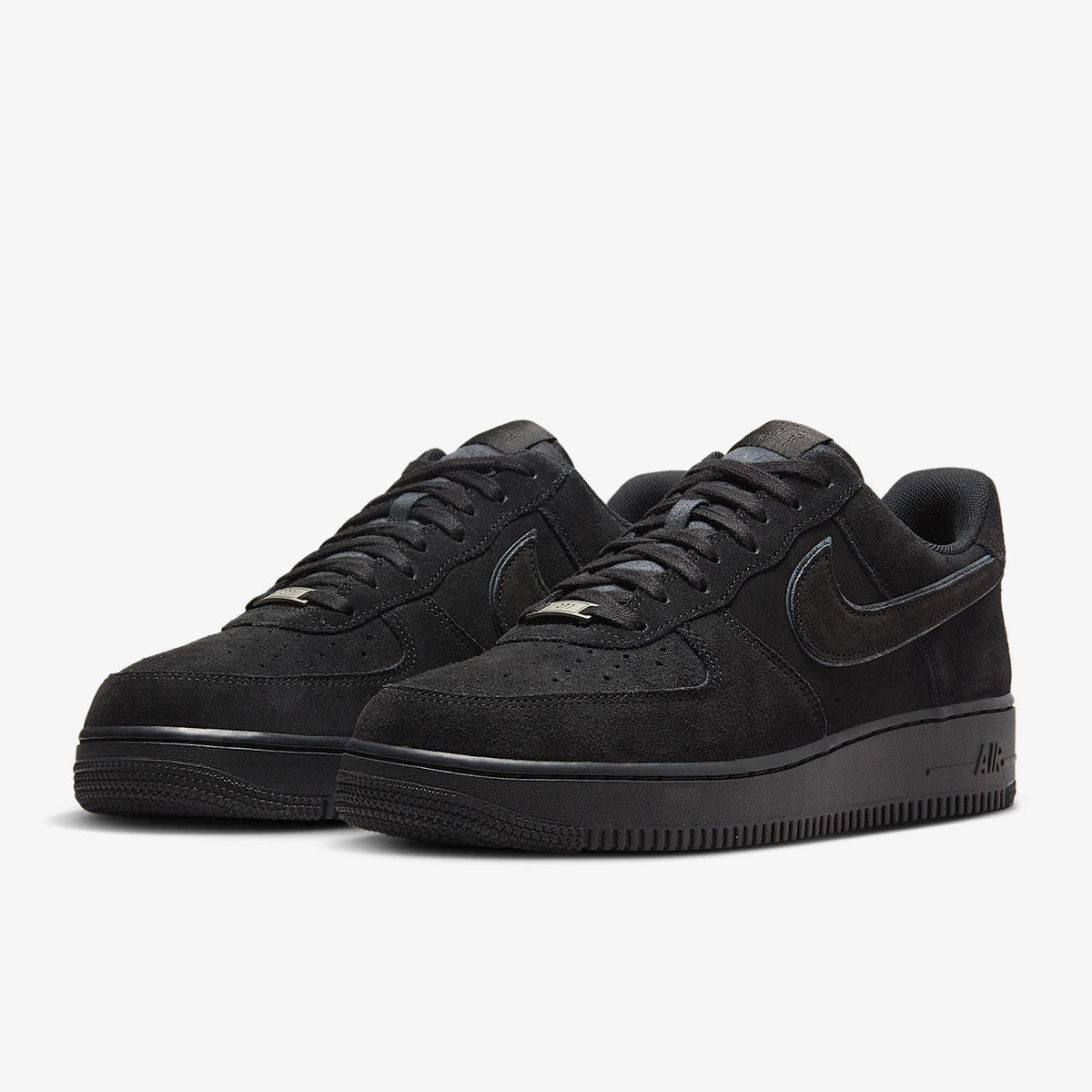 Nike Air Force 1 Low Suede/ Leather / Black