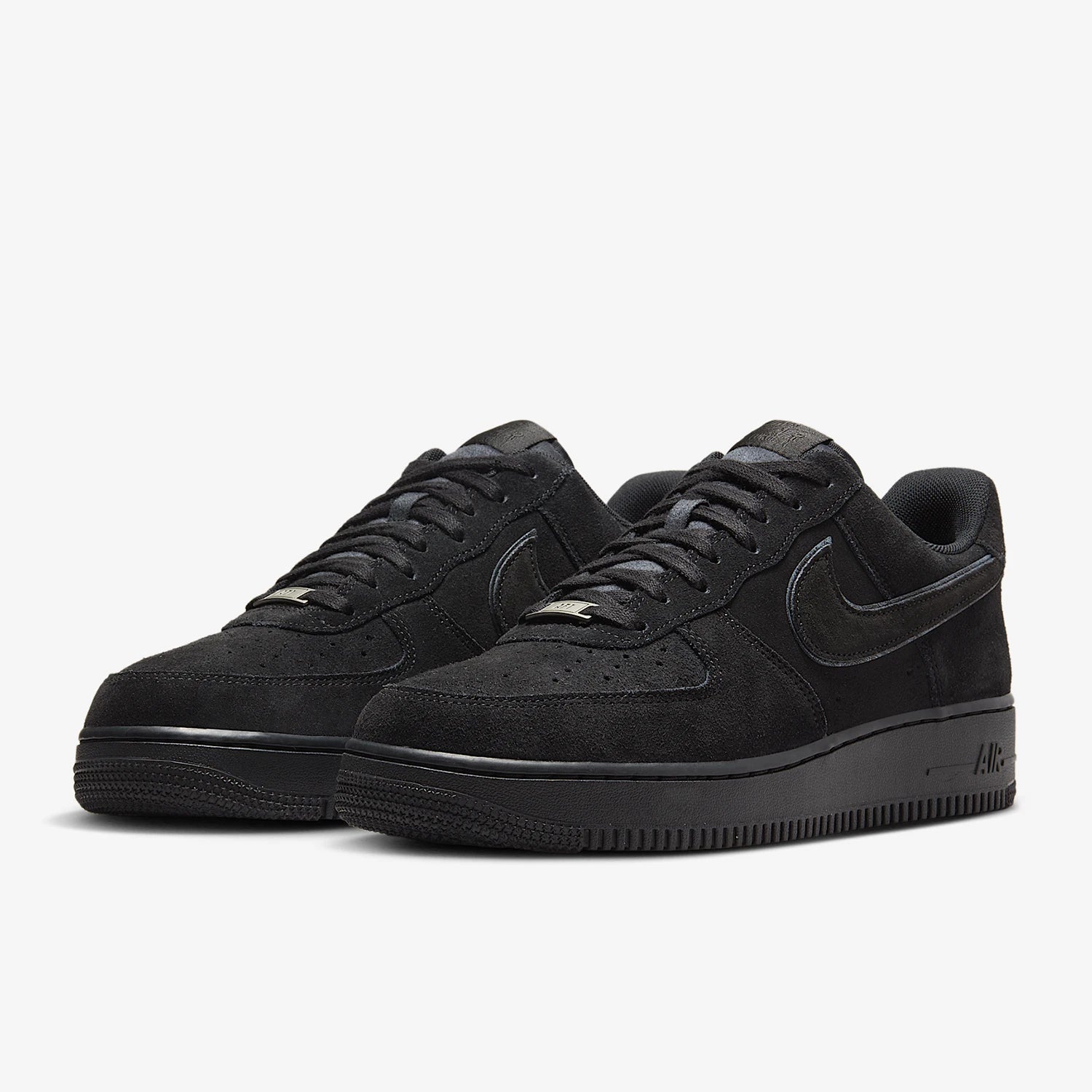 Nike Air Force 1 Low Suede/ Leather / Black