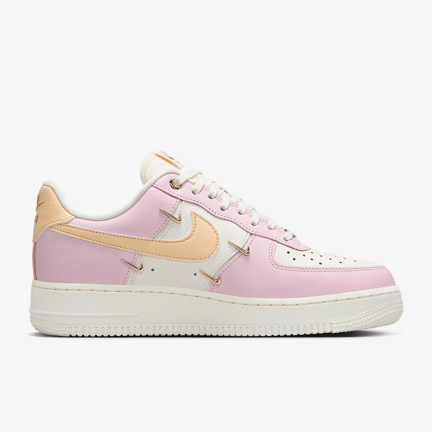 Nike Air Force 1 07 Low "Metal Smoosh Pink / Bege"