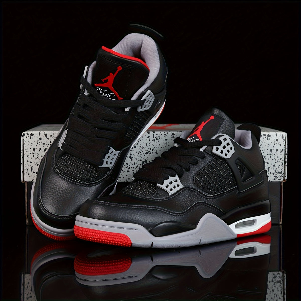 Nike Air Jordan 4 - GS - Bred Reimagined